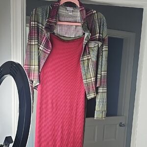 Rue21 Multicolor Plaid Top